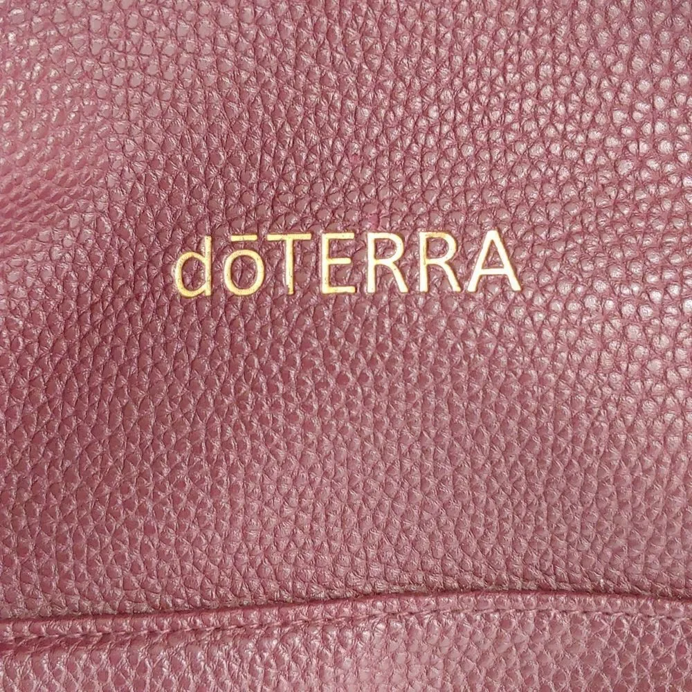 doTERRA Bugundy Backpack Artificial Leather